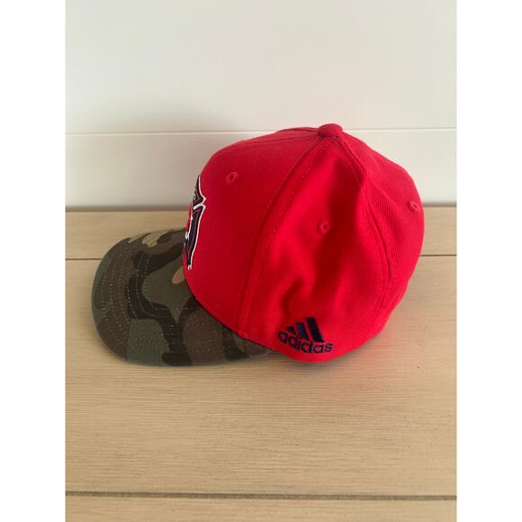 Chicago Fire Youth Snapback Cap MLS Camo red Adjustable Back Embroidered - Picture 3 of 8